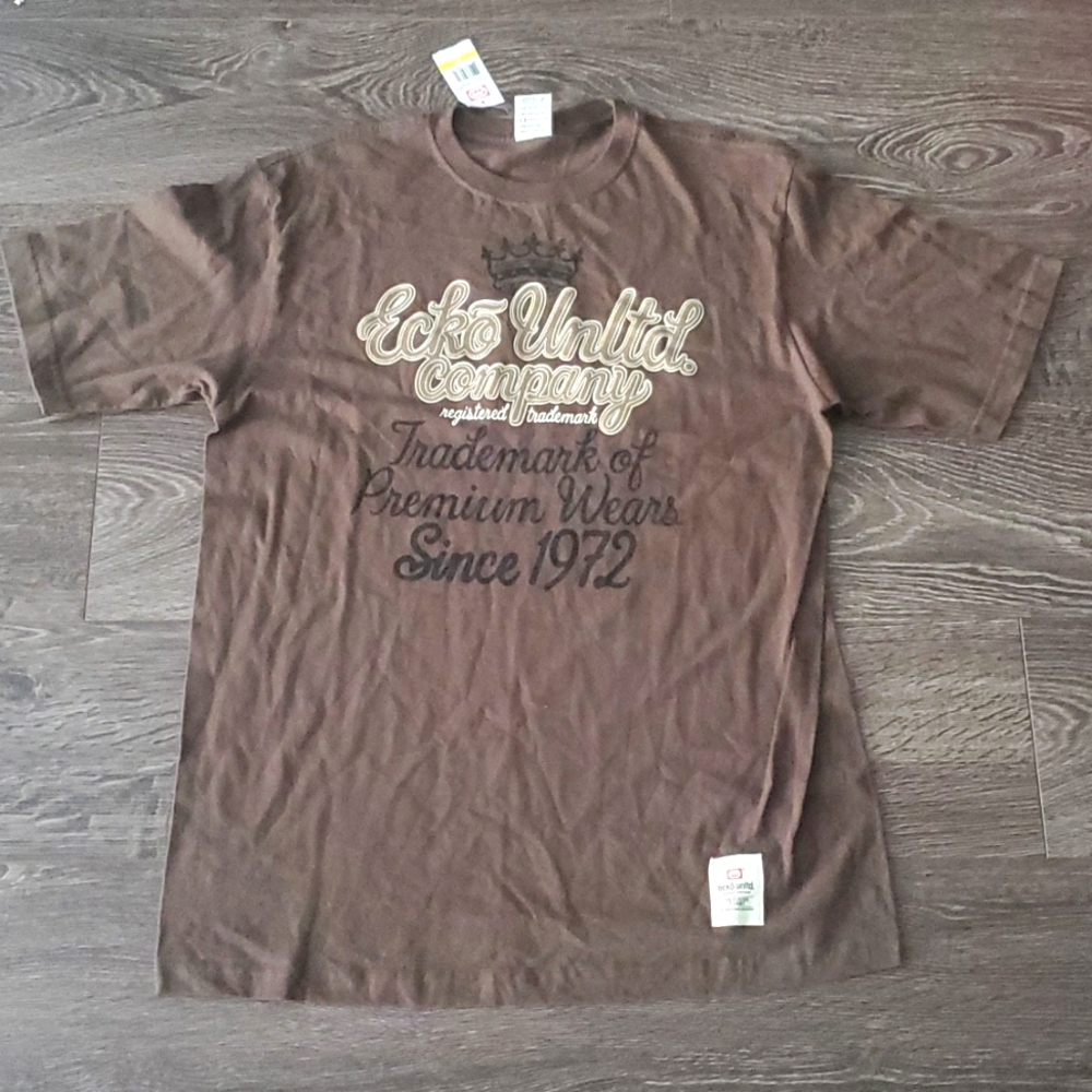 Vtg Ecko Unltd Classic T- shirt Medium Brand New 100% Cotton